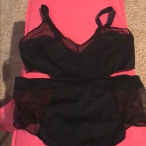 Mesh Cut Out Bodysuit